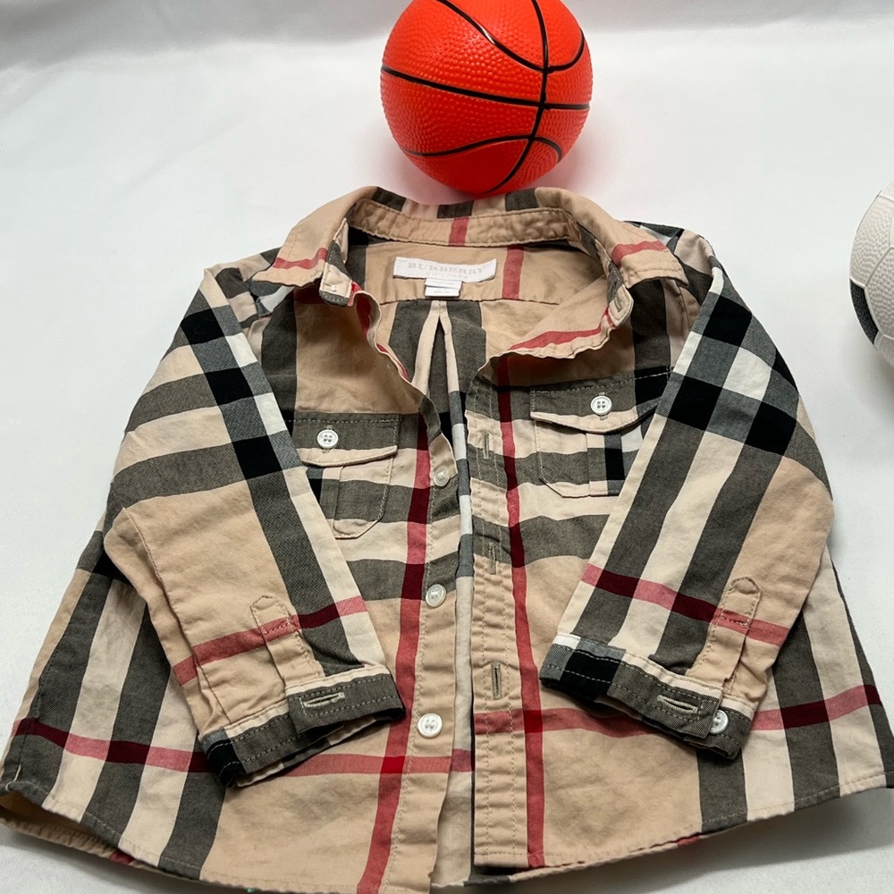 Kids Burberry Shirt